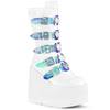 DemoniaCult - SWING230 Platform Boots - White Product image